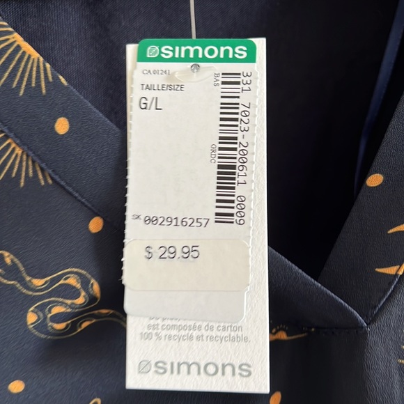 NWT Twik Zodiac Blouse (Size L) - Picture 3 of 3